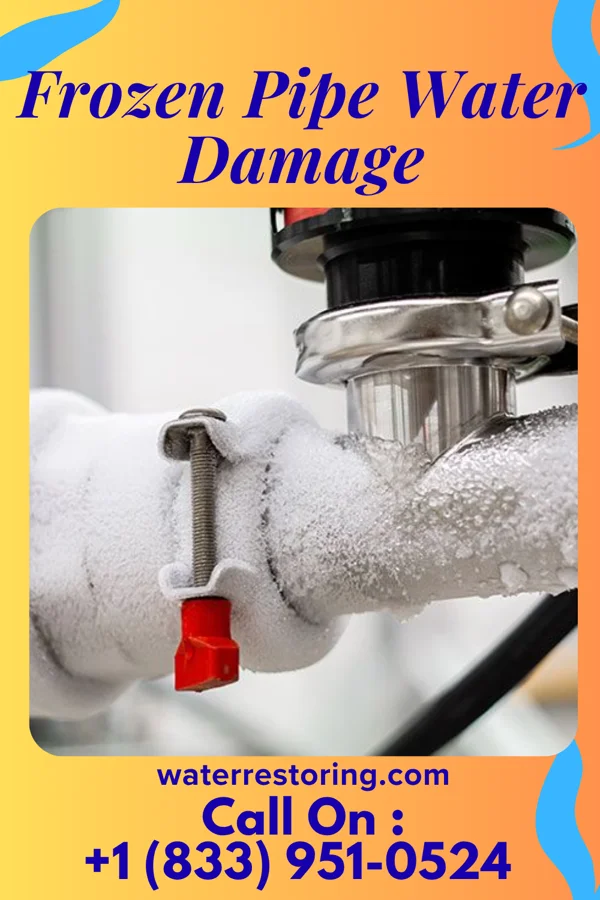 Frozen Pipe Water Damage in Egypt, PA